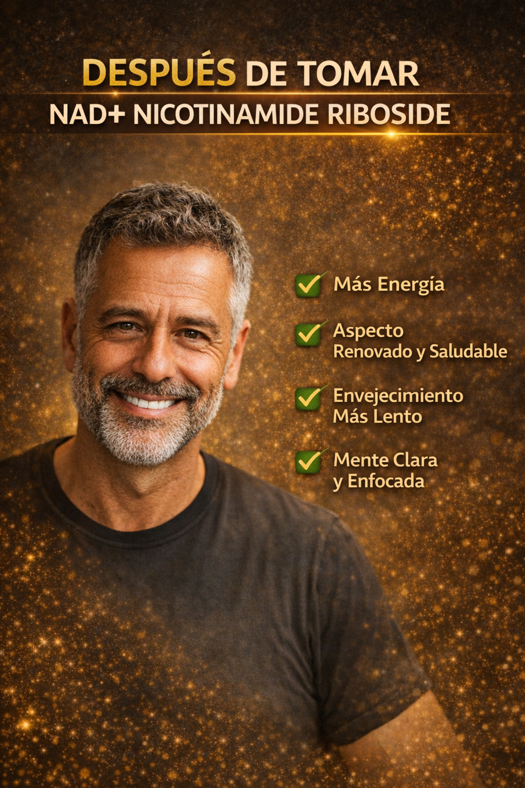 ⚡ NAD+ #1 EN EL MERCADO | Más Energía, Más Juventud, Nueva Vida 🔥