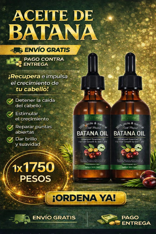✨ Recupera tu Cabello Fuerte y Abundante con Aceite de Batana