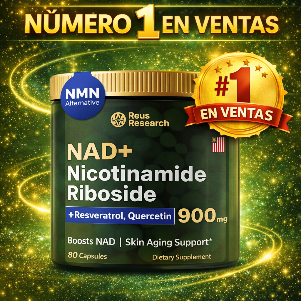 ⚡ NAD+ #1 EN EL MERCADO | Más Energía, Más Juventud, Nueva Vida 🔥