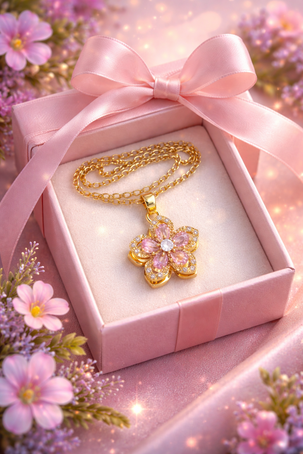 💖✨ Flor Mágica del Reino de Rapunzel 👑
