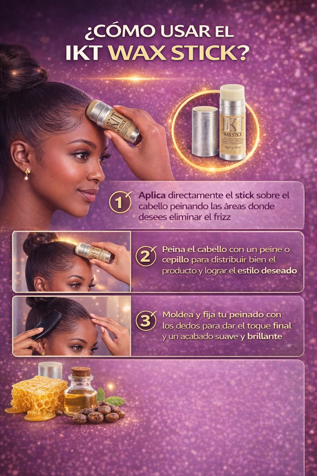 IKT Wax Stick: Control Total del Frizz en Segundos ✨