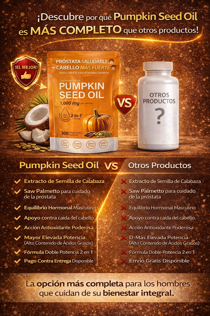 Próstata Protegida + Cabello Más Fuerte Después de los 40 💪🧑‍🦱