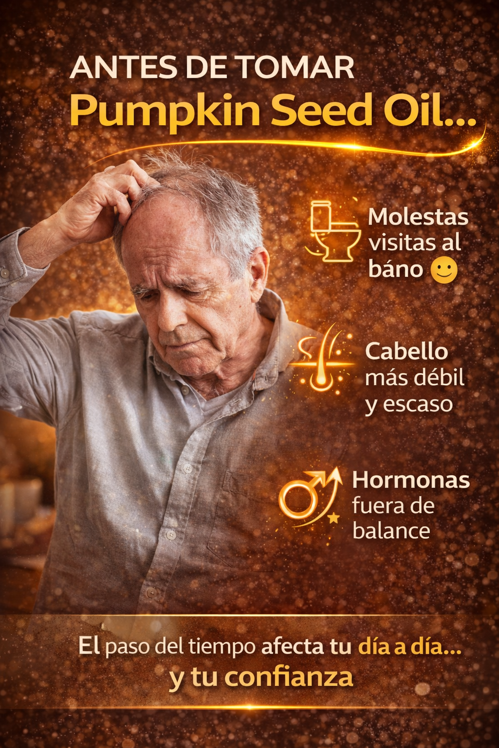 Próstata Protegida + Cabello Más Fuerte Después de los 40 💪🧑‍🦱