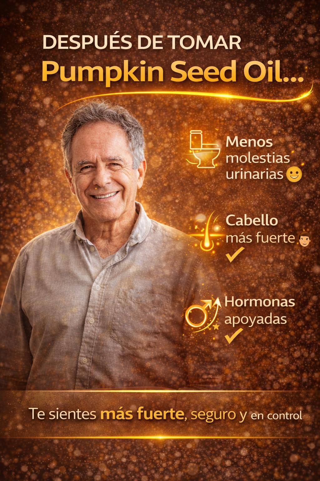 Próstata Protegida + Cabello Más Fuerte Después de los 40 💪🧑‍🦱