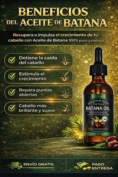 ✨ Recupera tu Cabello Fuerte y Abundante con Aceite de Batana