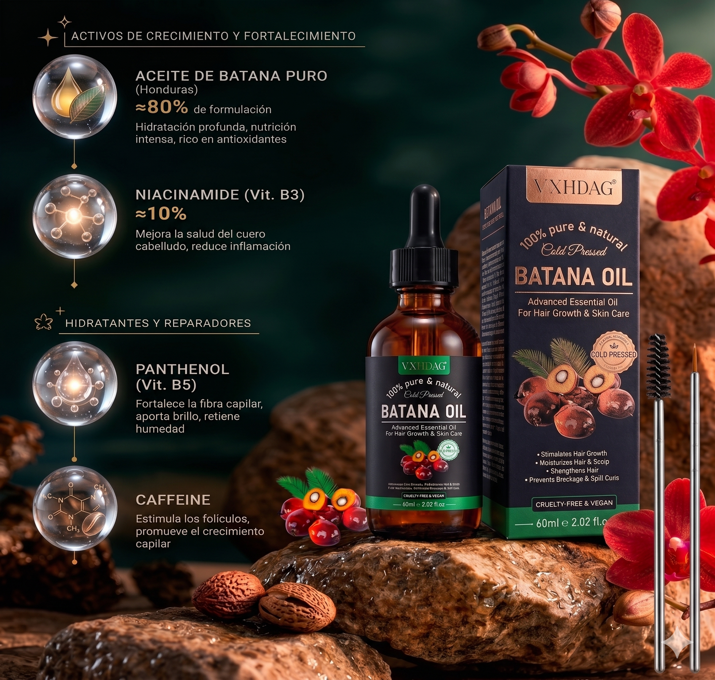 ¡Luce un Cabello Más Saludable, Brillante y Lleno de Vida! 🌟🦁 en 7 Dias